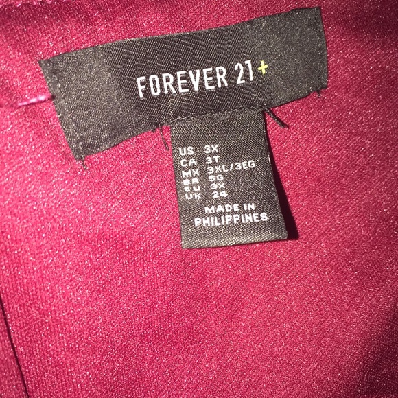FOREVER 21 red dress - Picture 3 of 4